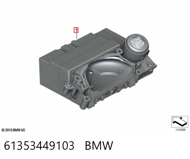 61353449103 BMW Кнопка стоп-старт