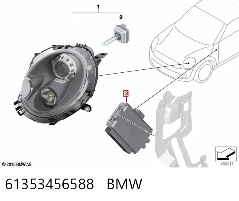  BMW 3456588 цена, от 211.63 USD