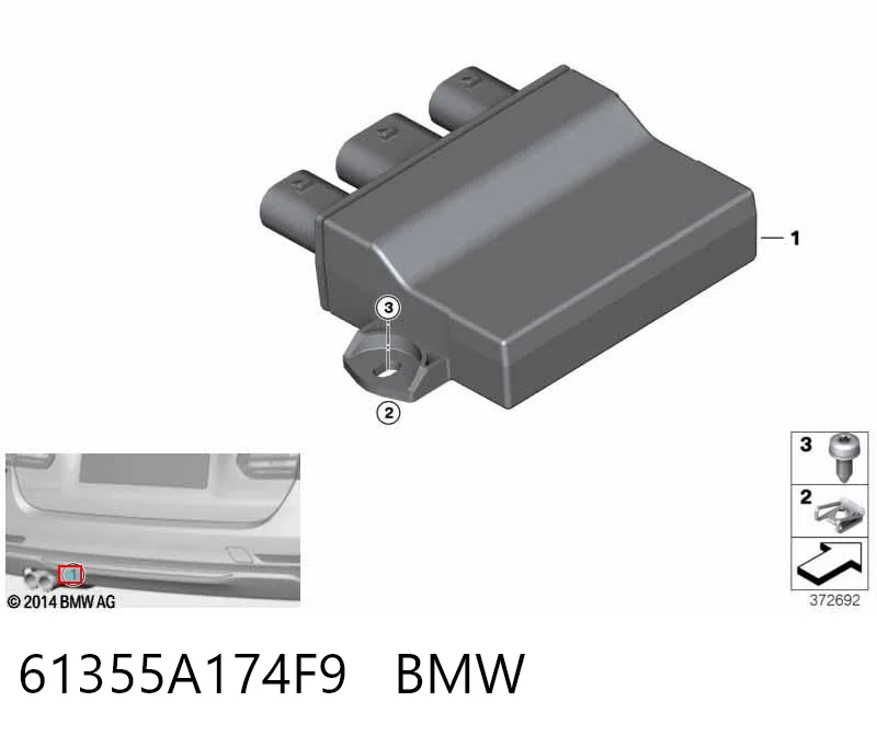  61355A24469 BMW