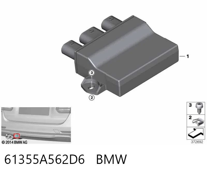 61355A24469 BMW 