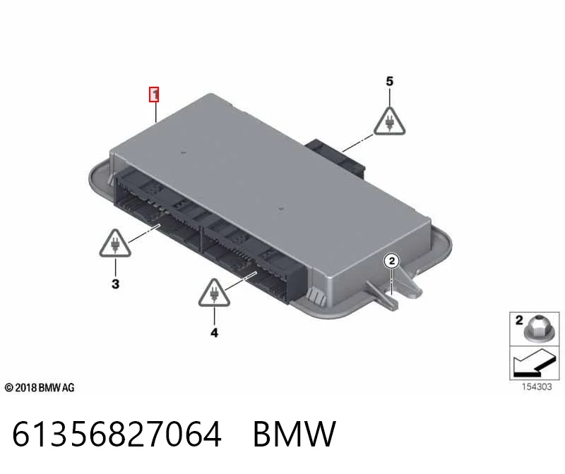 61359383050 BMW Блок управления освещением