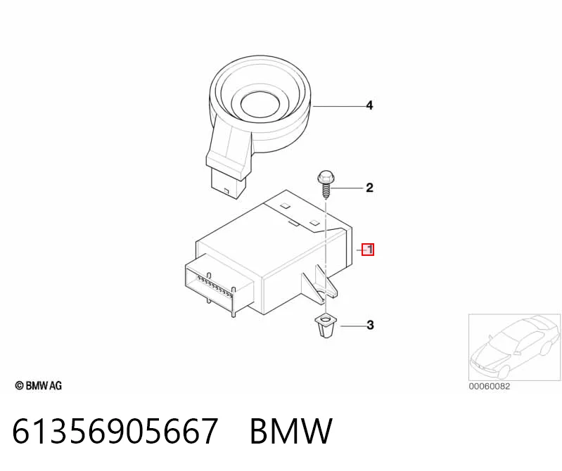9145097 BMW Модуль управления (ЭБУ) иммобилайзера