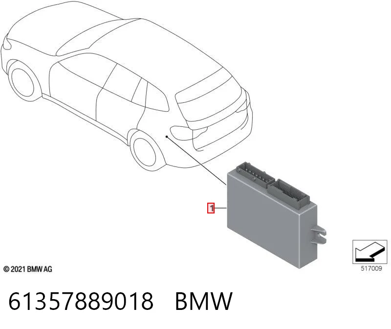 61357889018 BMW