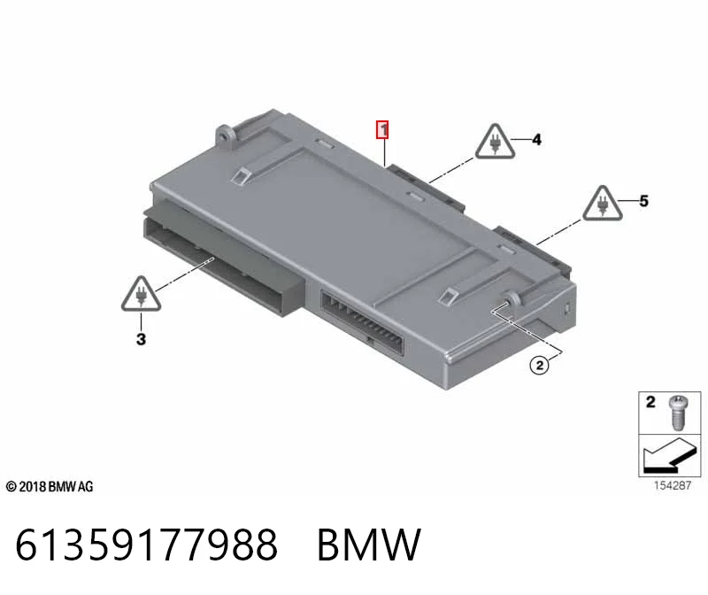 Блок комфорта 9329800 BMW