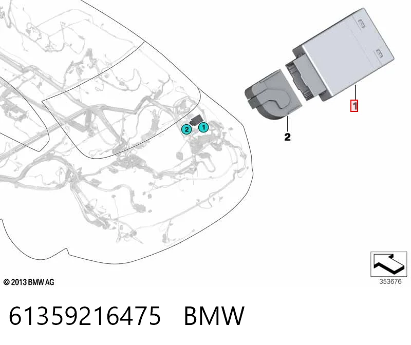  BMW 6850496 цена, от 53.61 USD