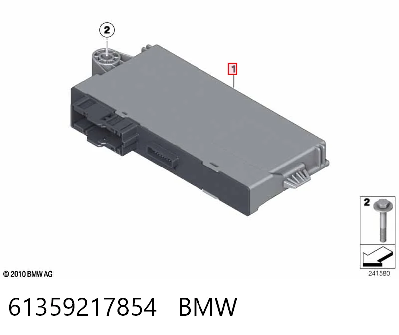 61359217854 BMW Блок управления систем комфорта