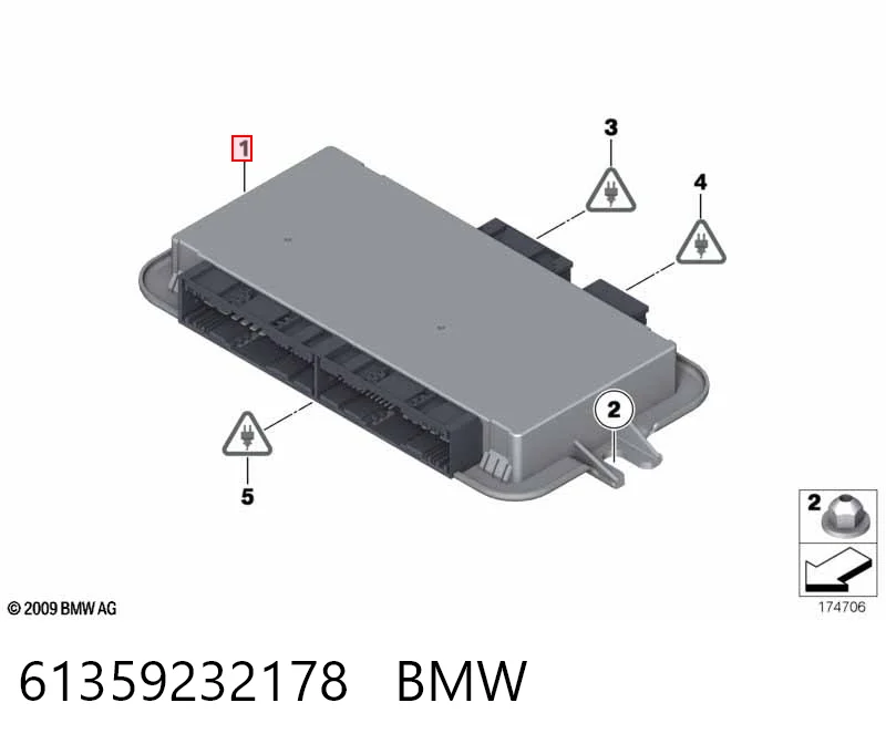 Блок комфорта BMW 9236458 цена, от 25.37 USD