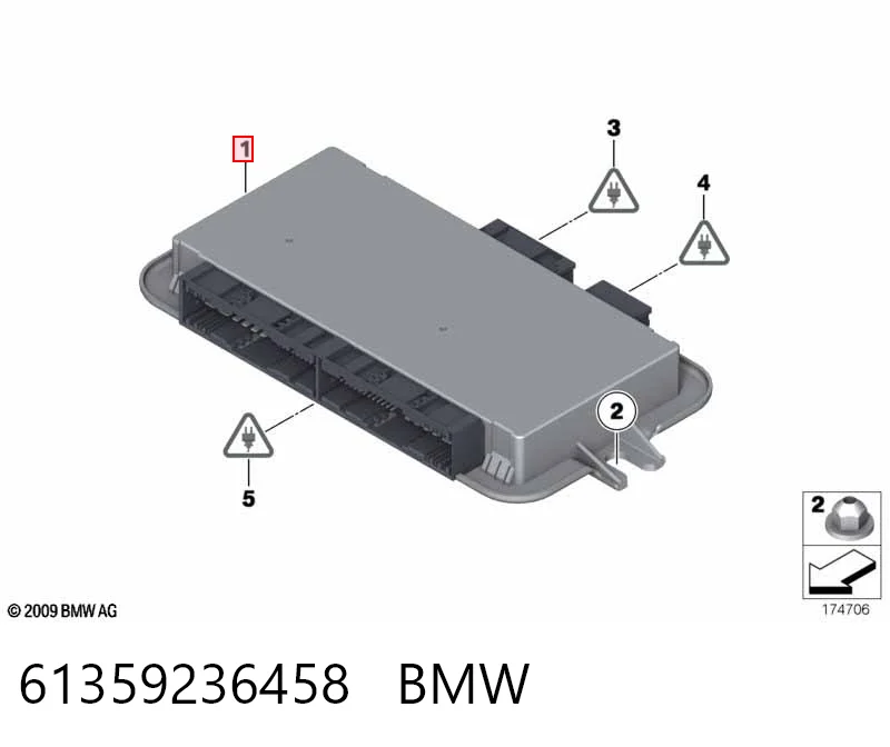 Купить 9236458 BMW Блок комфорта