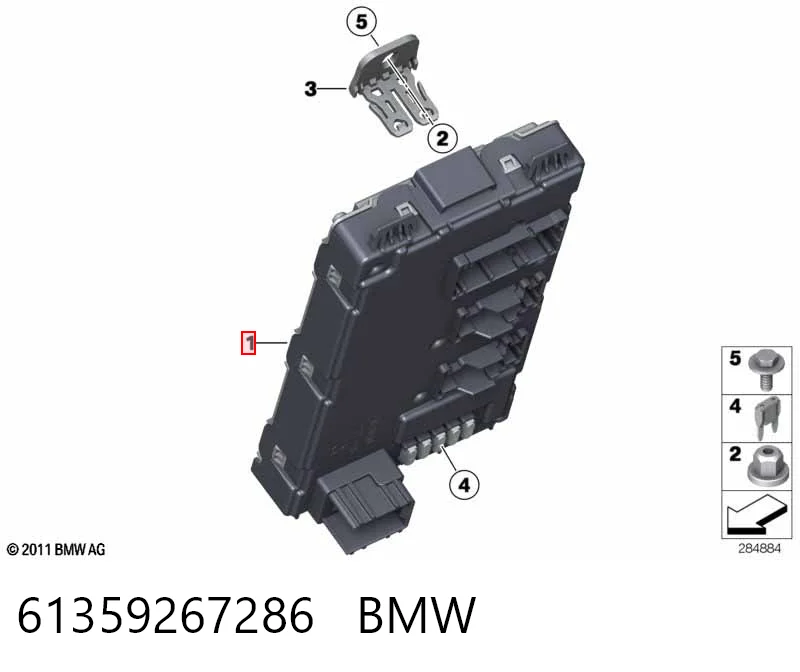 Коробка предохранителей BMW 2 кабриолет (F23) (2014 - 2021) цена, от 50.68 USD