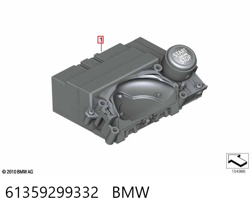 61359299332 BMW Кнопка стоп-старт