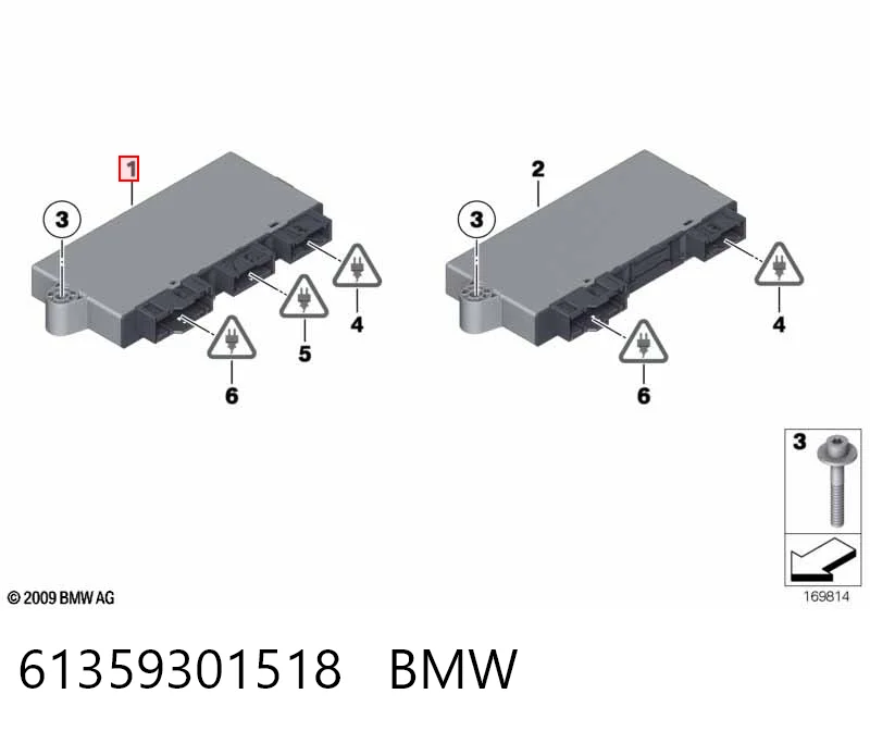 Блок комфорта 9226585 BMW