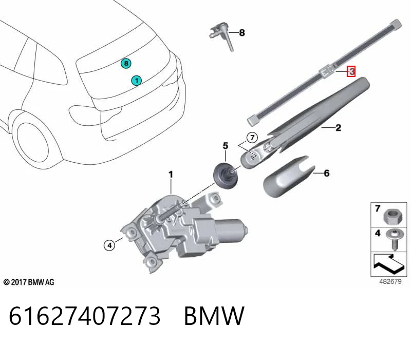 61627407273 BMW