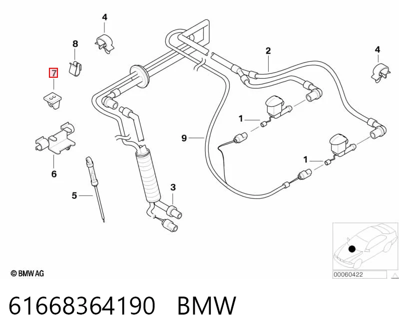 61668364190 BMW