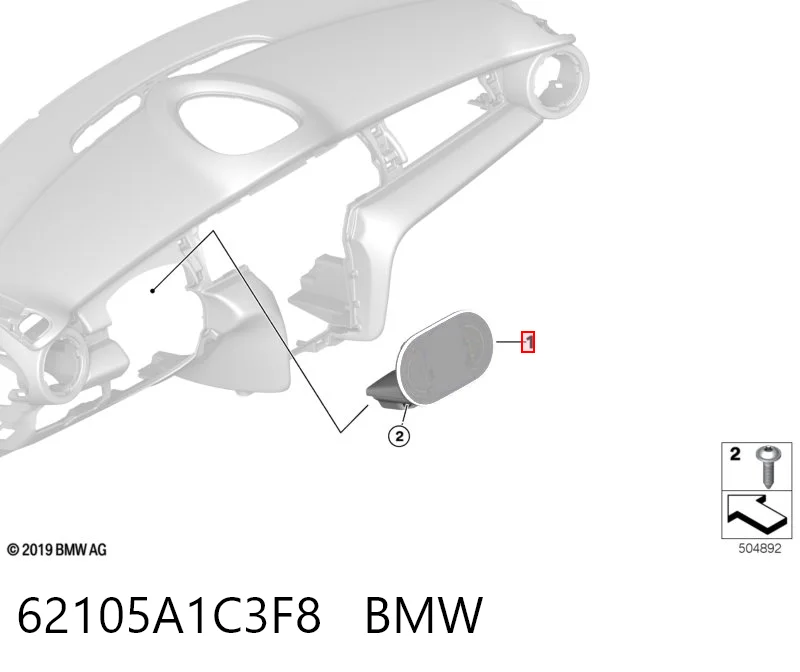 62108779675 BMW Щиток приборов