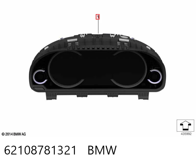 Приборная доска (щиток приборов) BMW 8796115 цена, от 886.85 USD