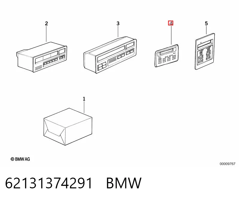 62131374291 BMW