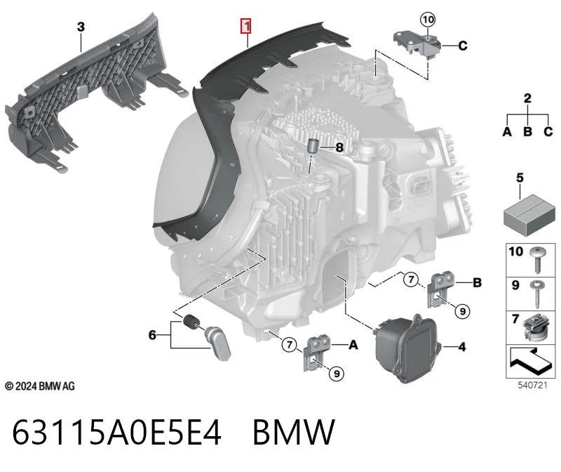 63115A0E5E4 BMW 