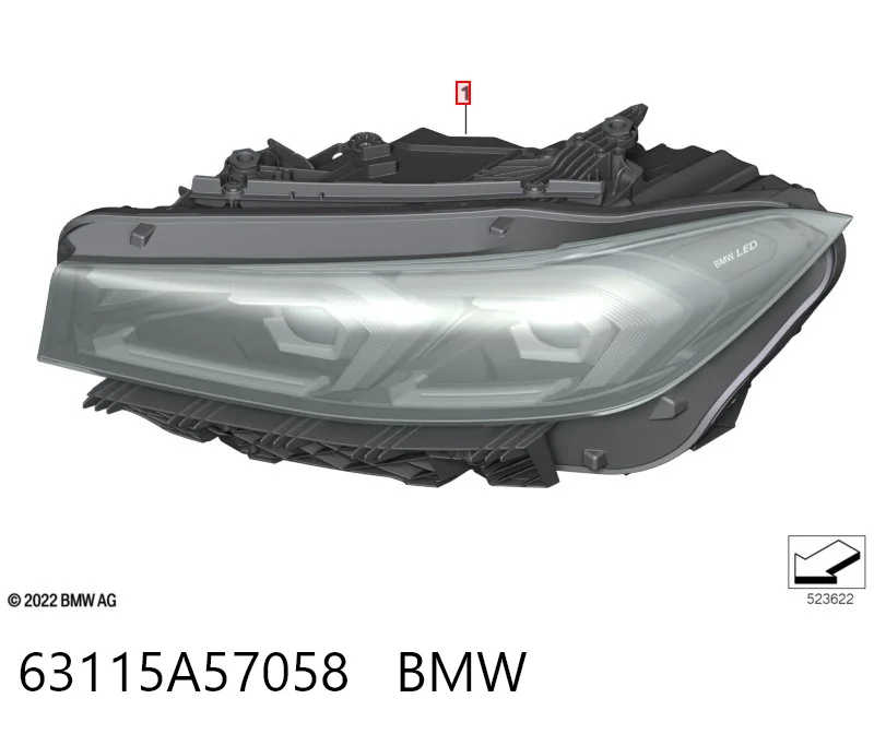 63115A57058 BMW 