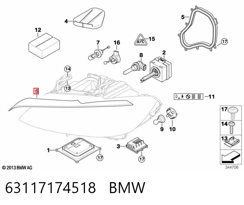 63117174518 BMW 