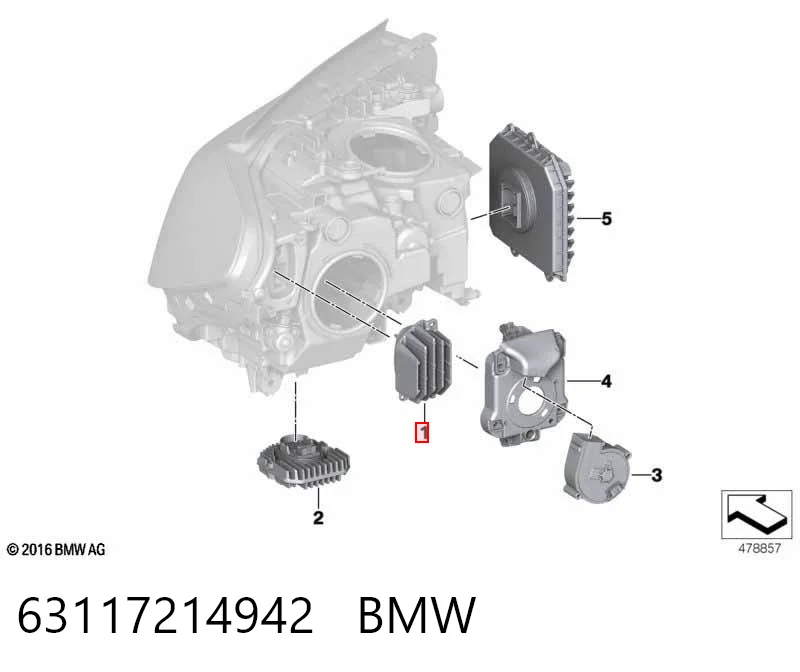 63117214942 BMW 