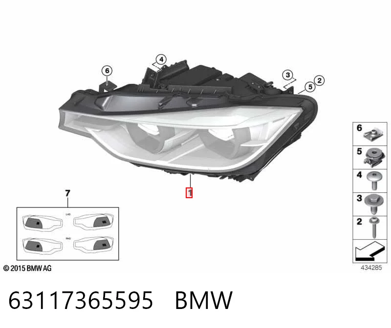 Фары BMW 7365595