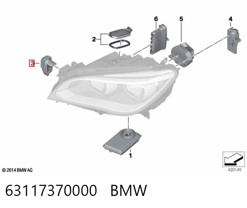 63117370000 BMW 