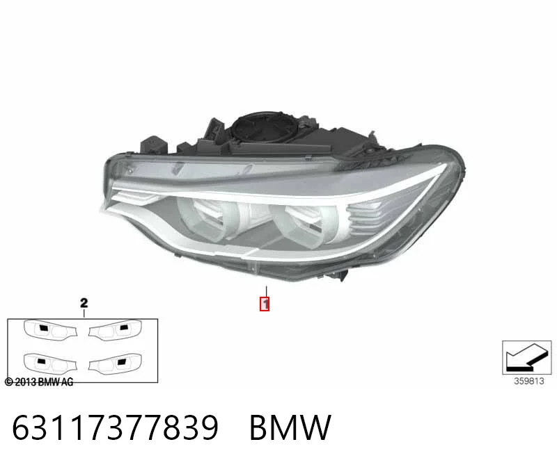ZBM1190LMM KLARKSONAS Фара