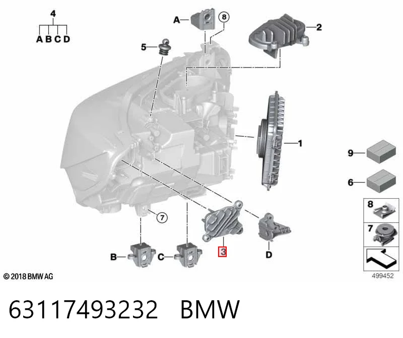 63117493232 BMW 