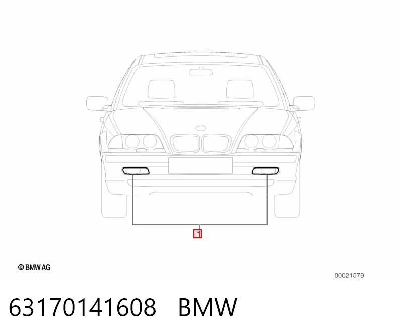 Противотуманки BMW 3 