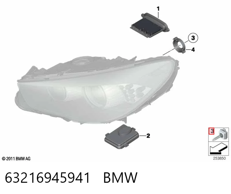 Лампочка ксеноновая 621665 Peugeot/Citroen