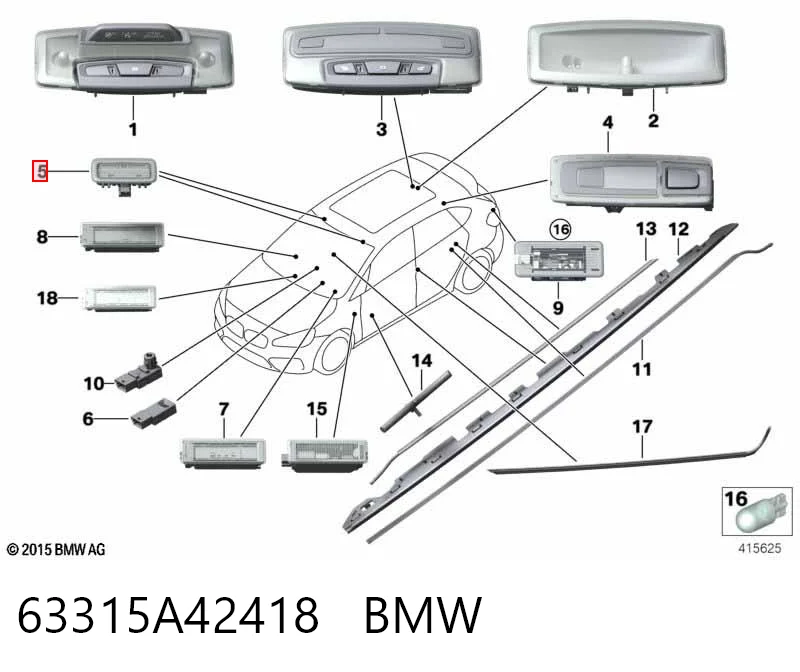 63315A42418 BMW 