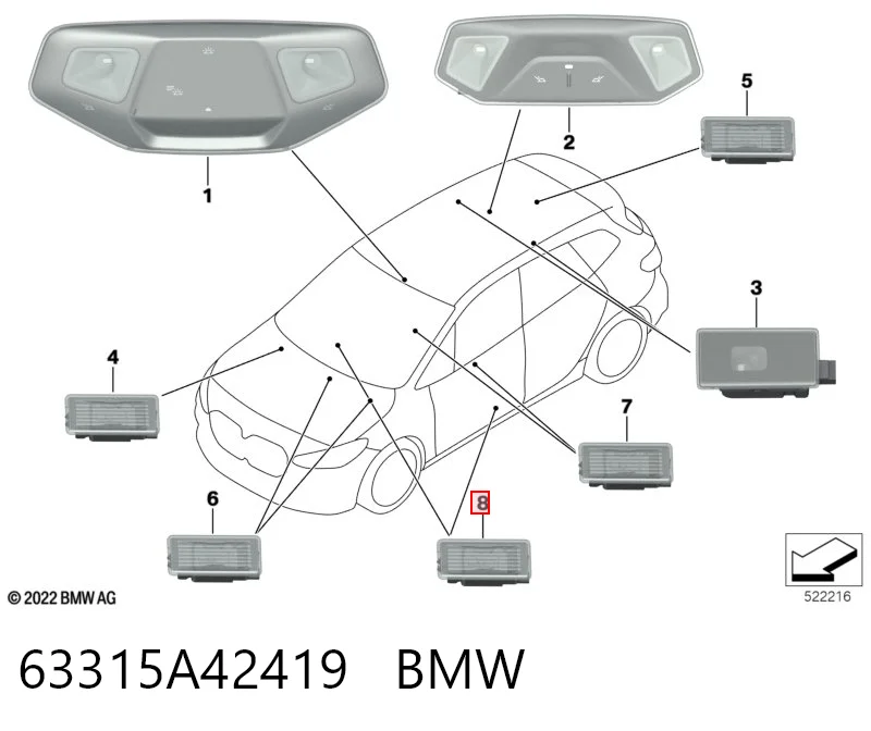 63315A42419 BMW 