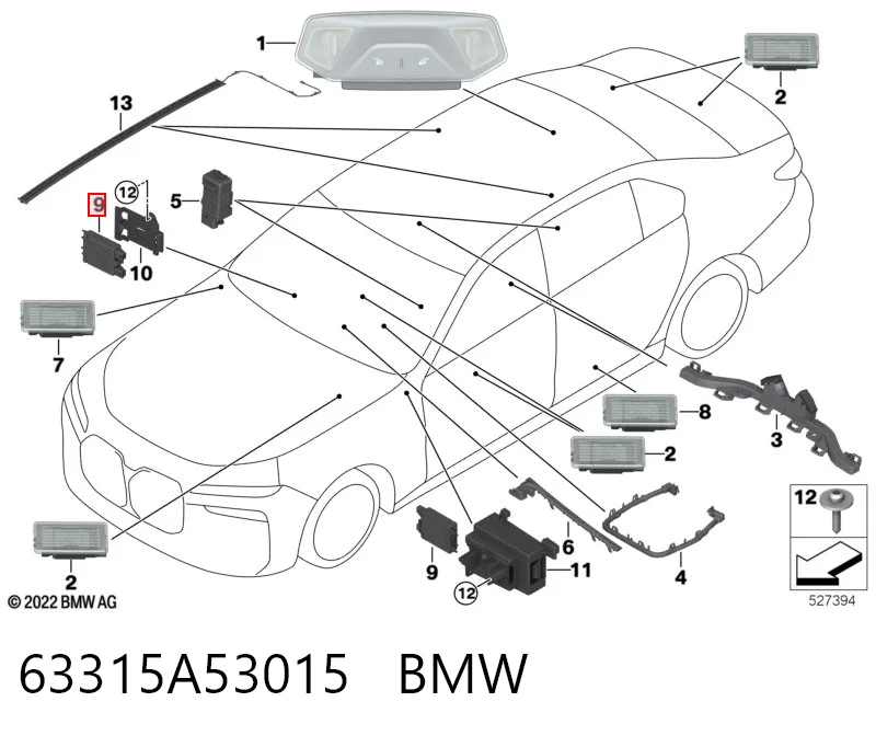 63315A53015 BMW 