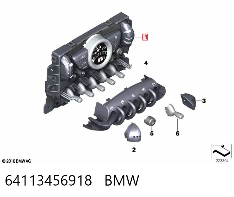 Регулятор вентилятора отопителя Mini Cooper хэтчбек (R56) (2005 - 2014) цена, от 228.05 USD