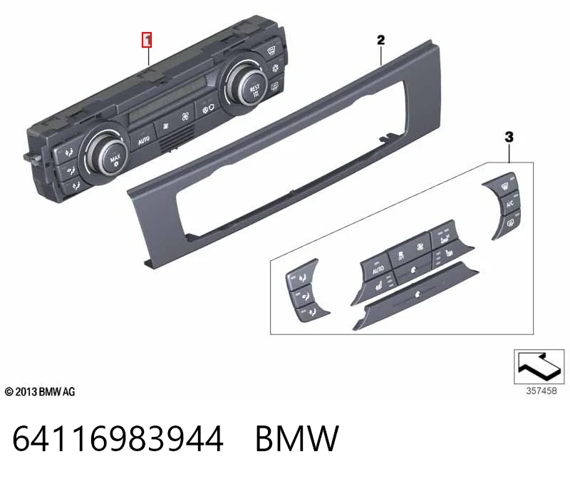 Регулятор вентилятора отопителя BMW 3 купе (E92) (2005 - 2013) цена, от 42.42 USD