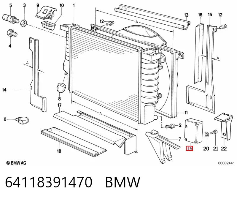 Купить 6917001 BMW Датчик загрязнения воздуха