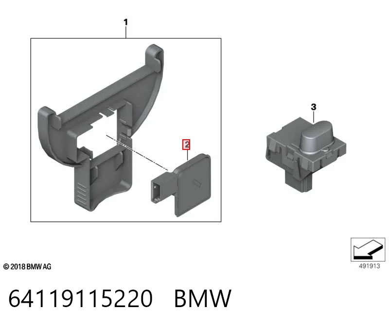 64119115220 BMW 