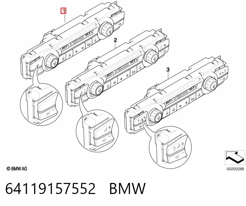Регулятор вентилятора отопителя BMW 9157552 цена, от 30.76 USD