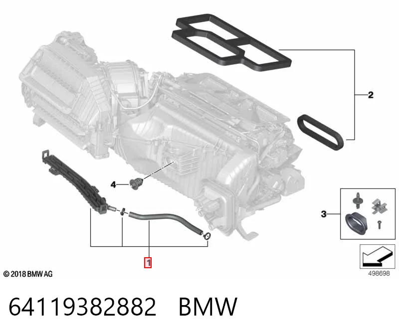 64119382882 BMW 