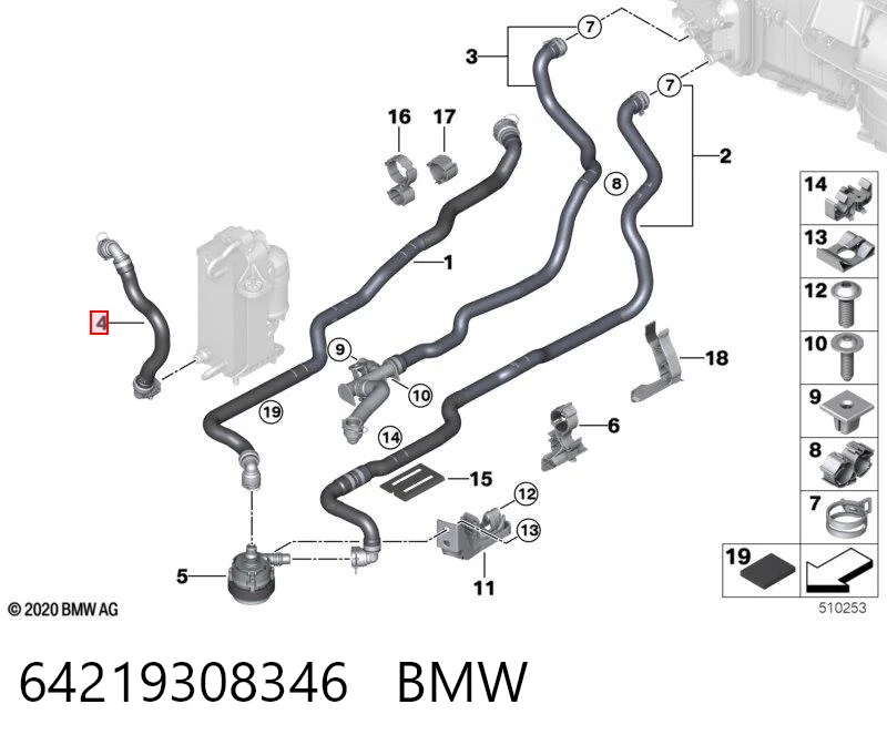 64219308346 BMW 