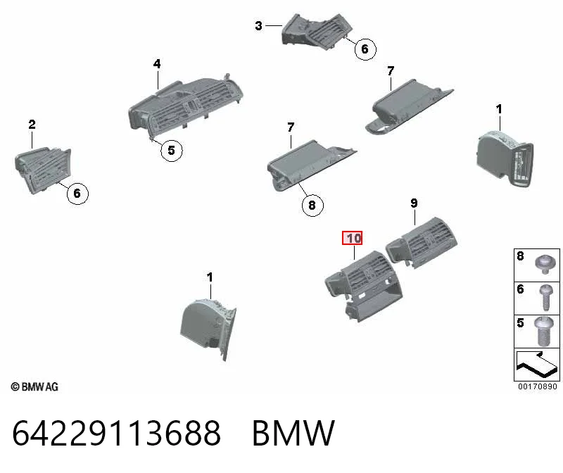 64229113688 BMW 