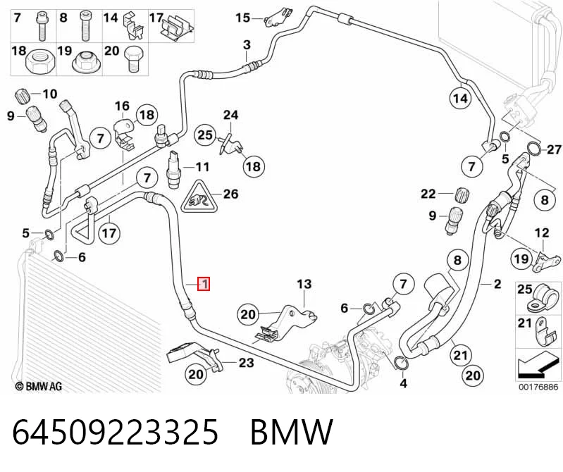 64509223325 BMW 