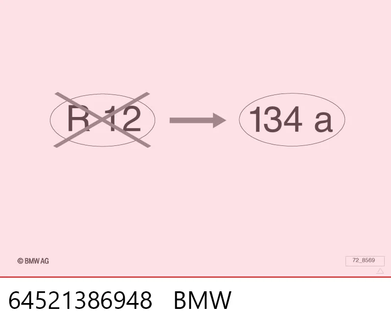 64521386948 BMW Компрессор хладагента