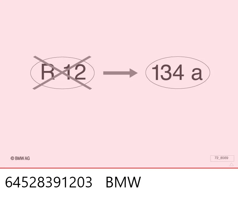 64528391203 BMW Компрессор хладагента