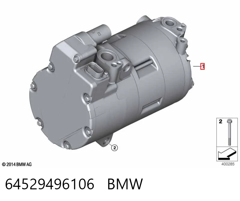 64529496106 BMW Компрессор хладагента