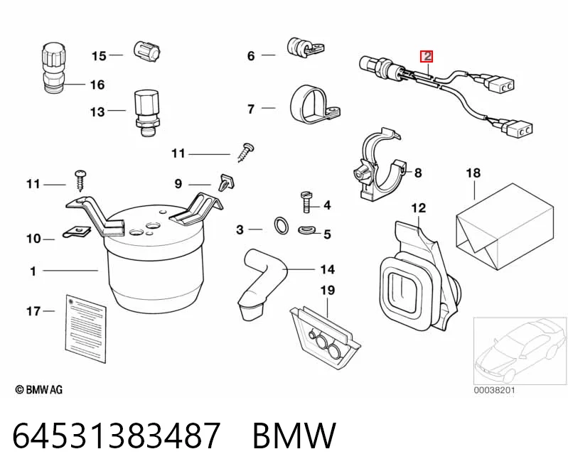 Датчик абсолютного давления кондиционера Mercedes 8390582 цена, от 15.52 USD