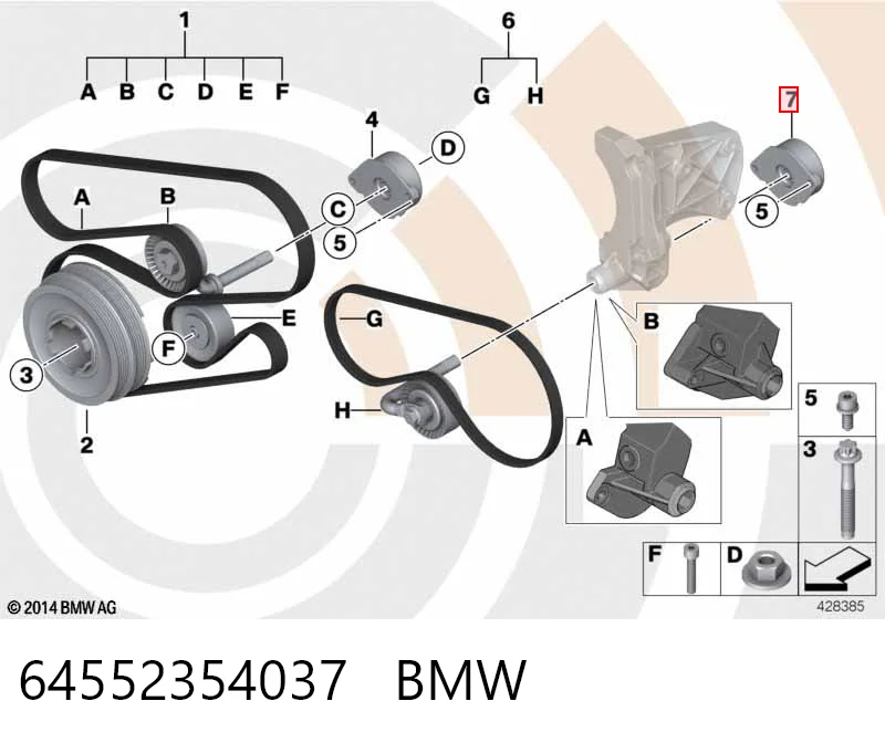 Роликовий модуль натяжителя ремня Polcar 534023910 цена, от 30.14 USD