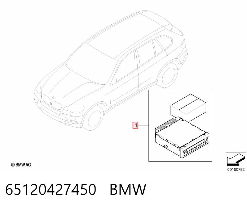 Купить 51911052566 BMW Подушка AIRBAG водительская