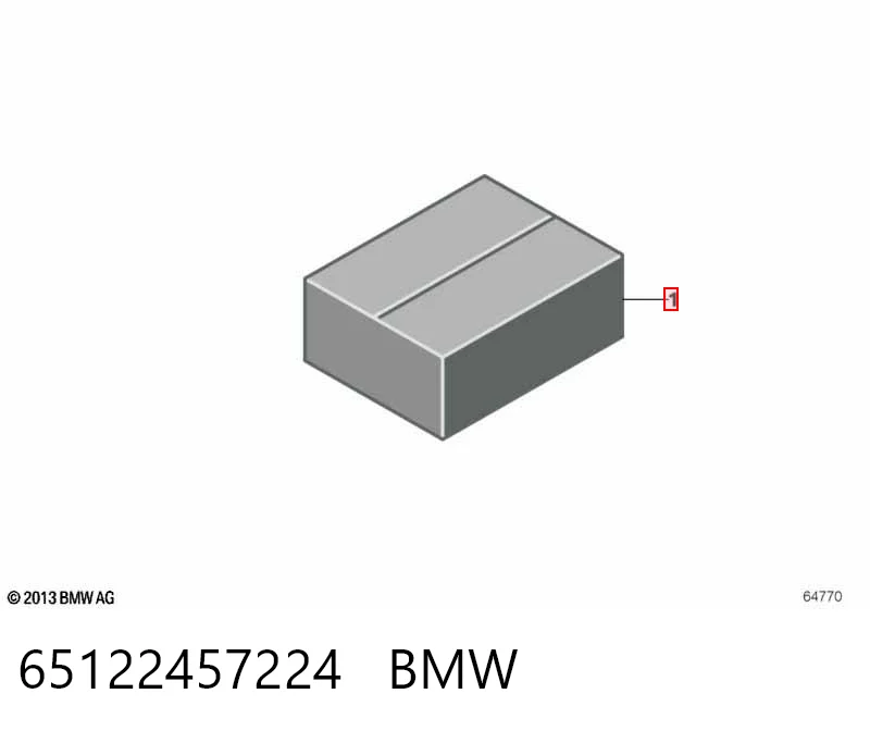  BMW 65125A60946 цена, от 46.65 USD
