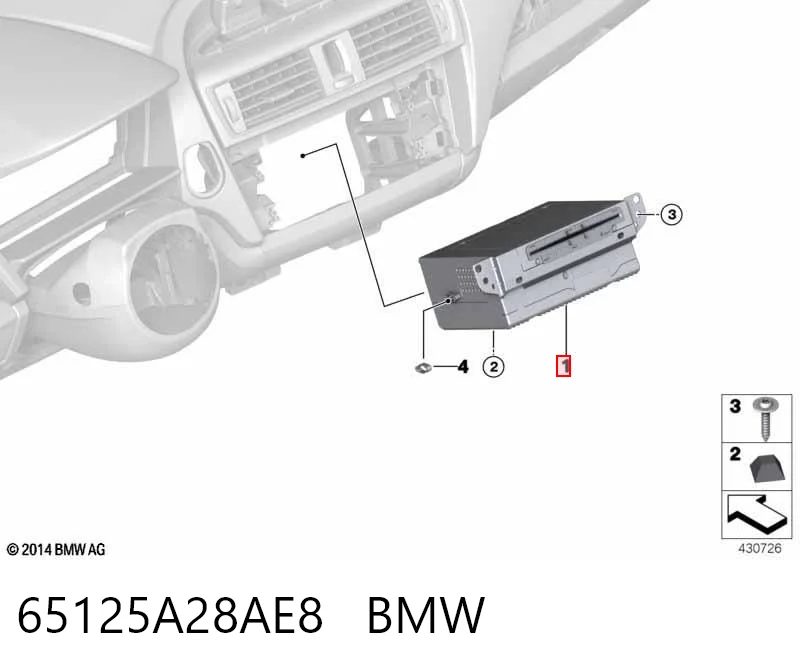65125A419B0 BMW 